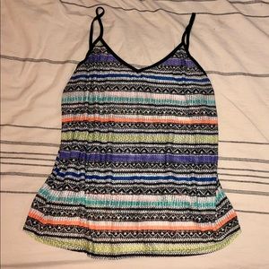 Fun pattern tank top!